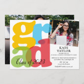 Einladung zur Foto-Graduiertengruppe Grad 2 (Vorne/Hinten)