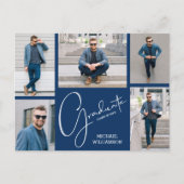 Einladung zur Foto-Graduiertengruppe Postkarte (Vorderseite)