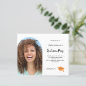 Einladung zur Foto-Graduierung 2025 (Stehend Vorderseite)
