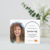 Einladung zur Foto-Graduierung 2025 (Stehend Vorderseite)