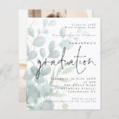 Einladung zur Foto-Graduierungspartei Budget Eukal (Vorne/Hinten)