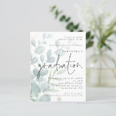 Einladung zur Foto-Graduierungspartei Budget Eukal (Stehend Vorderseite)