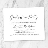 Einladung zur Foto-Graduierungspartei für Budgetsk