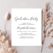 Einladung zur Foto-Graduierungspartei für Budgetsk