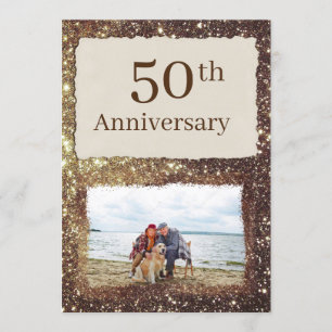 Einladung zur Foto-Party zum 50. Hochzeitstag