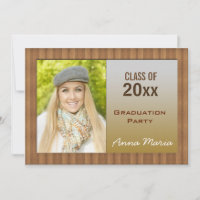 Einladung zur Foto-Schwerkraft-Party für Holz