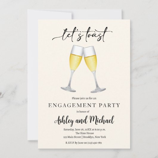 Einladung zur Foto- und Champagnerinitiative (Vorderseite)