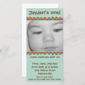 Einladung zur Fotokarte (Vorne/Hinten)