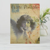 Einladung zur französischen Postkarte (Stehend Vorderseite)