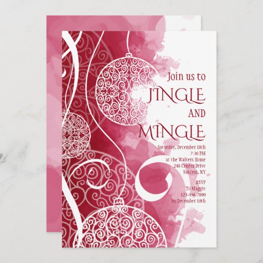 Einladung zur Freizeitgestaltung (Vorne/Hinten)