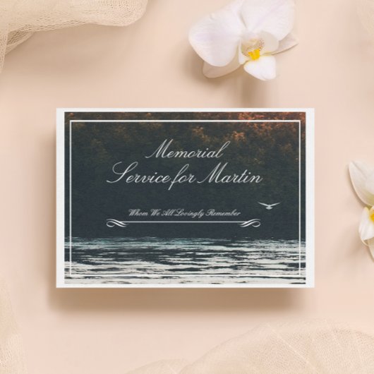 Einladung zur friedlichen Sonnenuntergang am See