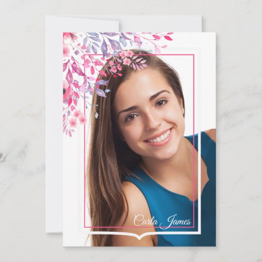 Einladung zur Frühjahrsbestätigung Foto (Vorderseite)