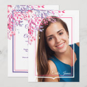 Einladung zur Frühjahrsbestätigung Foto (Vorne/Hinten)