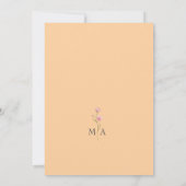 Einladung zur Frühjahrsfeier (Rückseite)