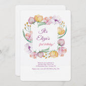 Einladung zur Frühjahrsflorale (Vorne/Hinten)