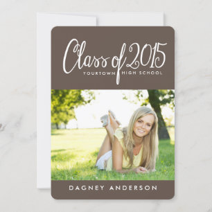 Einladung zur Fun Class of 2015 Foto Graduation Pa