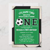 Einladung zur Fußball-Erstgeburt (Vorderseite)