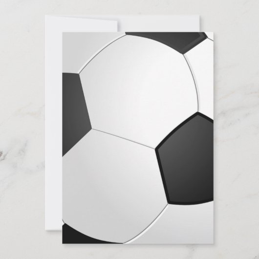 Einladung zur Fußball-Geburtstagsparty (Rückseite)