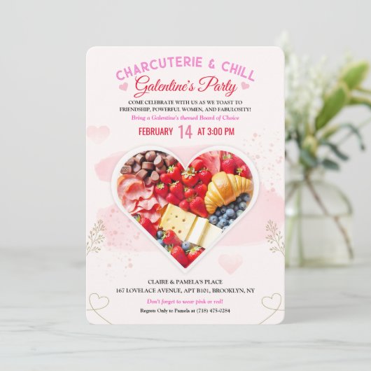 Einladung zur Galentiner Tagesausstellung (Stehend Vorderseite)