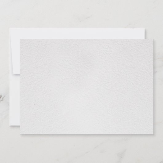 Einladung zur Garden Bridal Dusche (Rückseite)