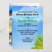 Einladung zur Geburtstagsfeier (Vorne/Hinten)