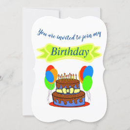 Einladung zur Geburtstagsfeier