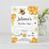 Einladung zur Geburtstagsfeier (Stehend Vorderseite)