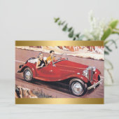 Einladung zur Geburtstagsfeier (Stehend Vorderseite)