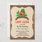 Einladung zur Geburtstagsfeier (Vorderseite)