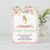 Einladung zur Geburtstagsfeier (Stehend Vorderseite)