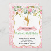 Einladung zur Geburtstagsfeier (Vorne/Hinten)