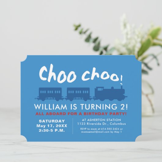 Einladung zur Geburtstagsfeier (Stehend Vorderseite)