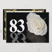 Einladung zur Geburtstagsfeier 83 Jahre alt (Vorne/Hinten)