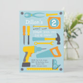 Einladung zur Geburtstagsfeier der Crew reparieren (Stehend Vorderseite)