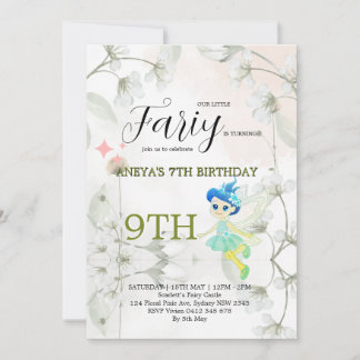 Einladung zur Geburtstagsfeier der märchenhaften P