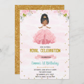 Einladung zur Geburtstagsfeier der Prinzessin Ball (Vorne/Hinten)