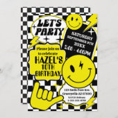 Einladung zur Geburtstagsfeier des kontrollierten (Vorne/Hinten)