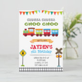 Einladung zur Geburtstagsfeier des Zuges (Stehend Vorderseite)