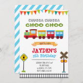 Einladung zur Geburtstagsfeier des Zuges (Vorne/Hinten)