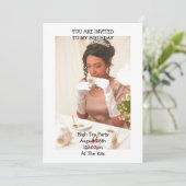 Einladung zur Geburtstagsfeier im Briggerton-Stil (Stehend Vorderseite)