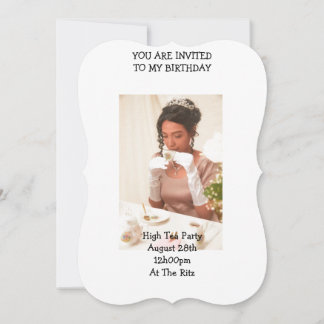 Einladung zur Geburtstagsfeier im Briggerton-Stil