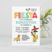Einladung zur Geburtstagsfeier in Mexiko (Stehend Vorderseite)