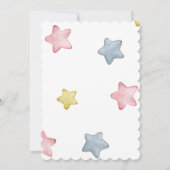 Einladung zur Geburtstagsfeier pink (Rückseite)