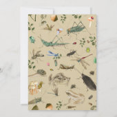 Einladung zur Geburtstagsfeier Vintager Fehler (Rückseite)