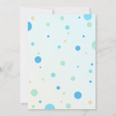 Einladung zur Geburtstagsfeier von Eiscreme (Rückseite)