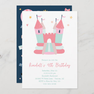 Einladung zur Geburtstagsfeier von Pink Bounce Hou