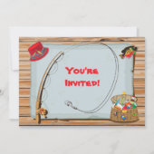 Einladung zur Geburtstagspartei (Rückseite)