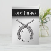 Einladung zur Geburtstagspartei (Stehend Vorderseite)