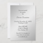 Einladung zur Geburtstagspartei (Rückseite)