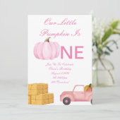 Einladung zur Geburtstagspartei (Stehend Vorderseite)